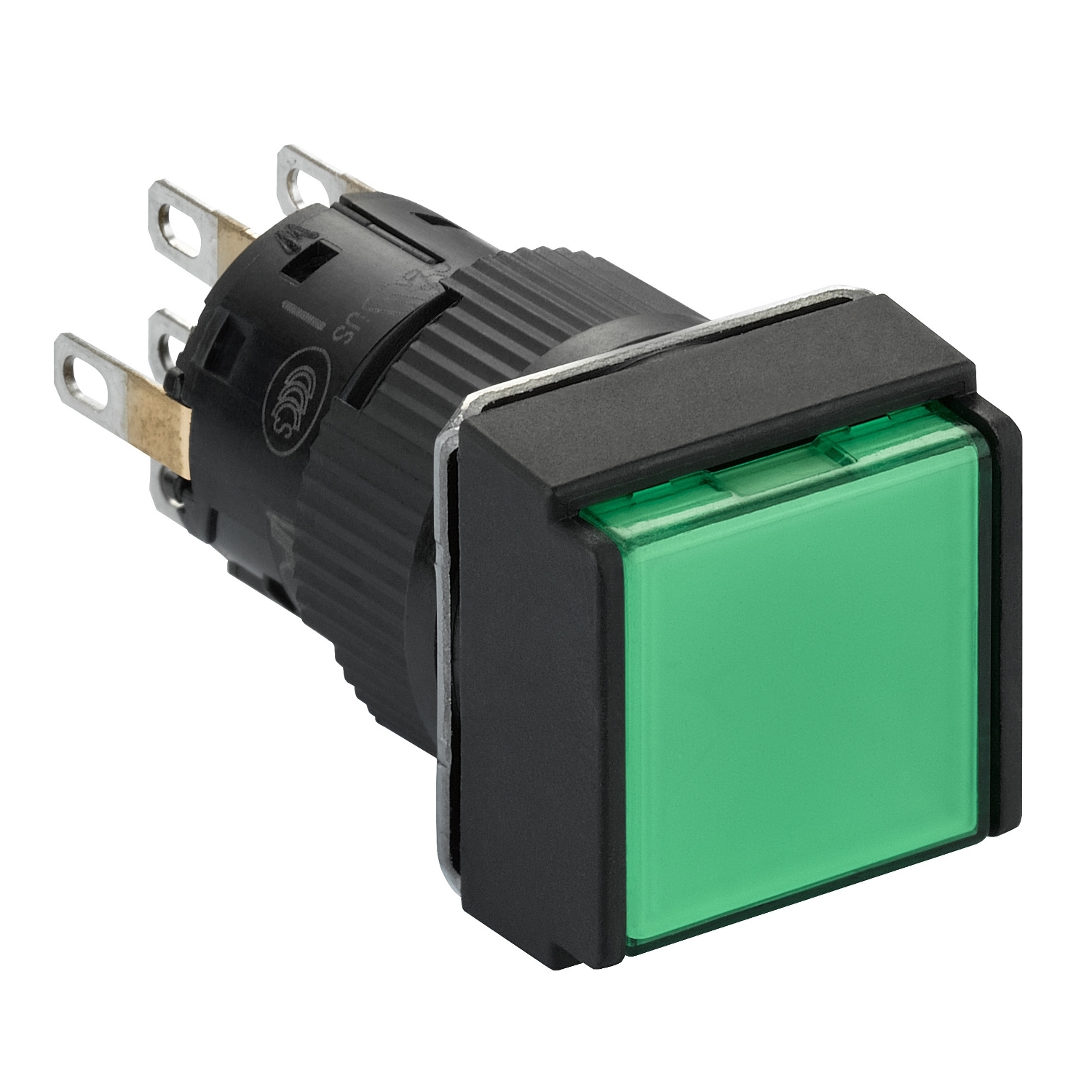 Schneider Electric XB6ECF3B2P Belyst tryckknapp 5 st