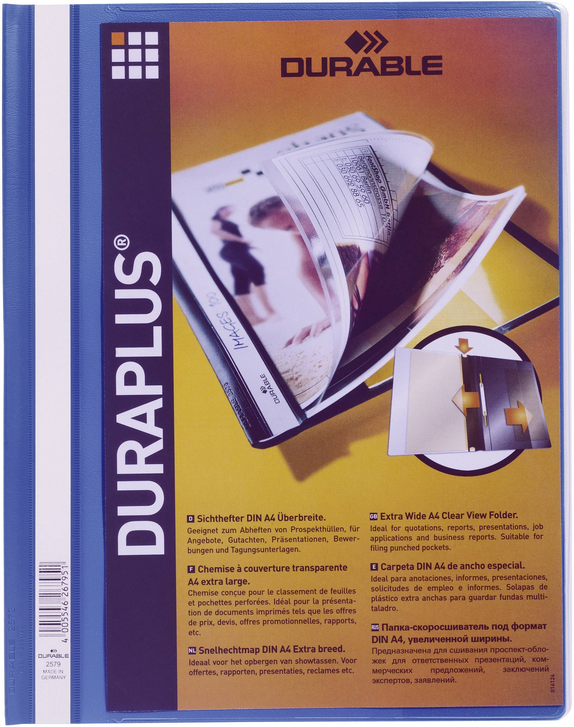 Durable Erbjudandemapp 257906 Blå DIN A4 1 st