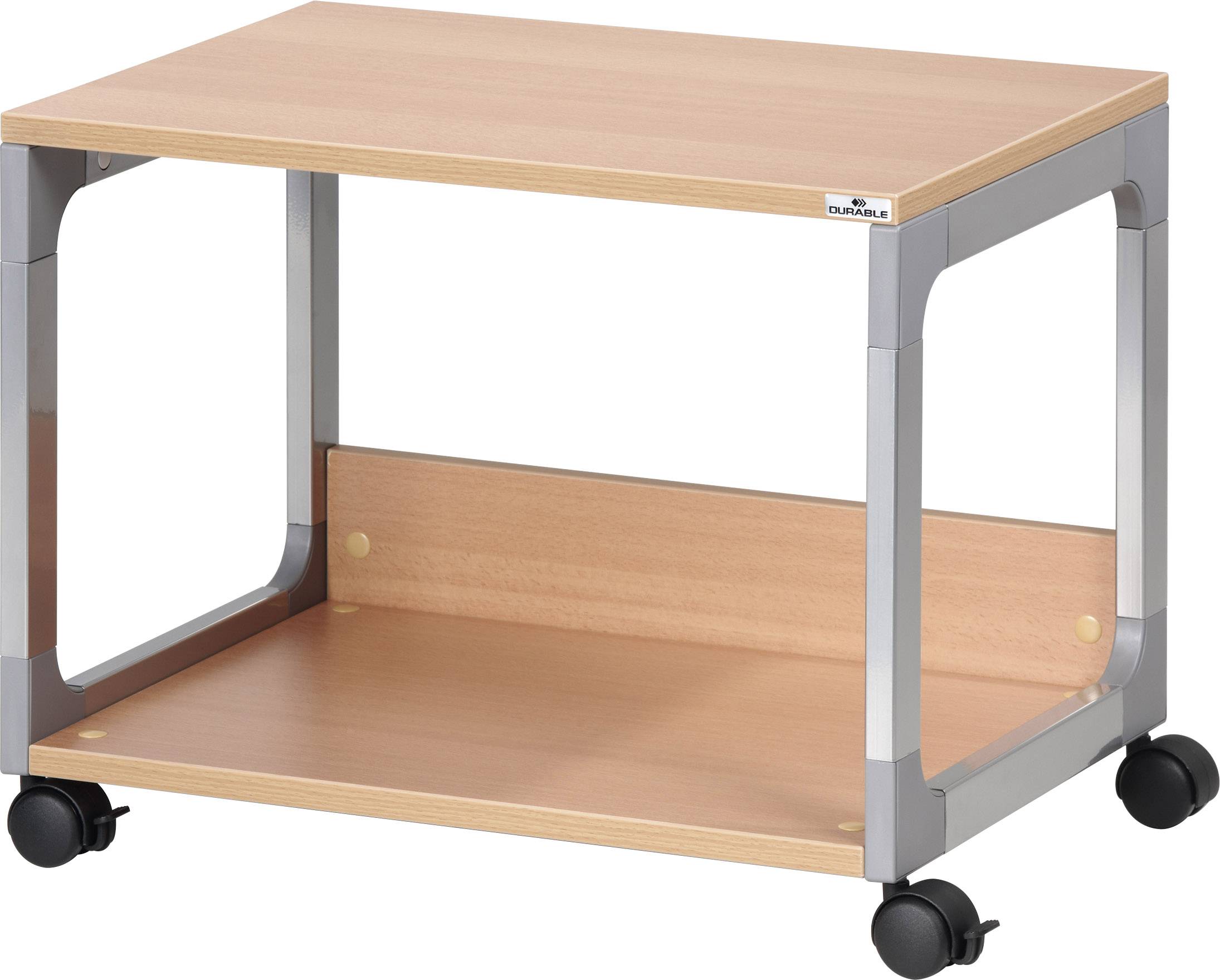 Durable Multifunktionsvagn, System Trolley Metallic Silver, Bok (B x H x D) 60 x 47.7 x 43.2 cm 3710124 1 st