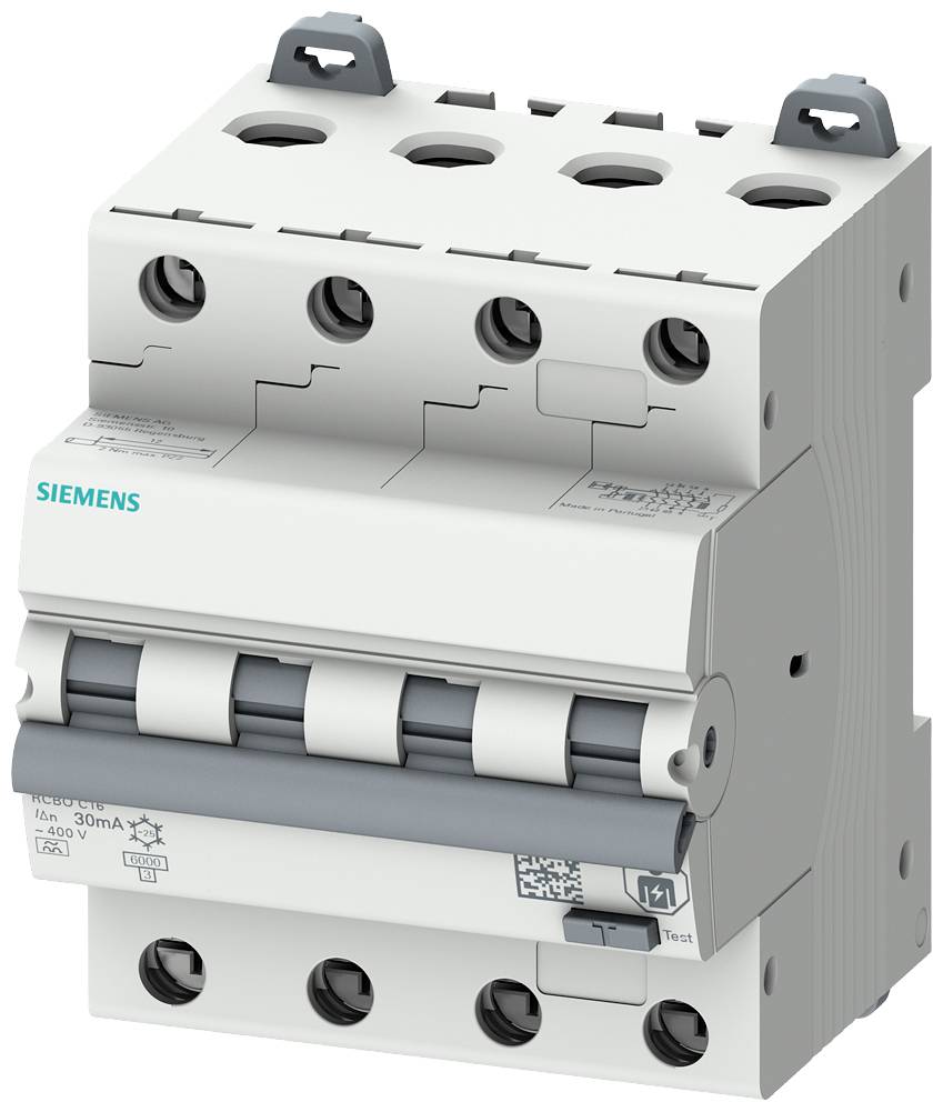 Siemens 5SU16466FP16 Jordfelsbrytare/Säkerhetsbrytare