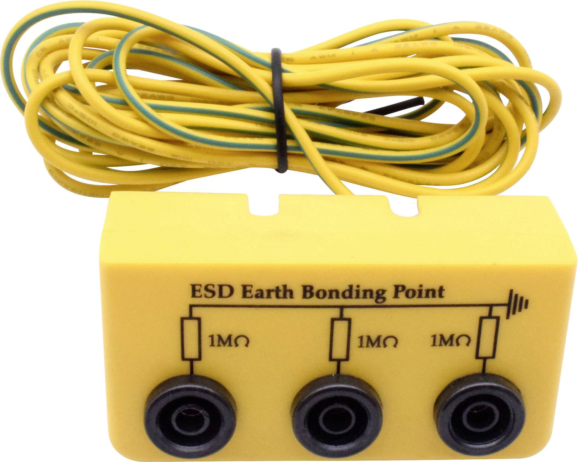 Quadrios ESD-jordningsbox 3.00 m Jack