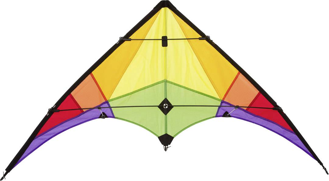 Ecoline Sportdrake Rookie Rainbow Spännvidd 1200 mm Vindstyrka 3 – 5 bft