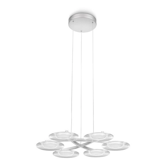 Philips 40972/48/16 – LED Ljuskrona MYLIVING VAGA 6xLED/2,5W/230V