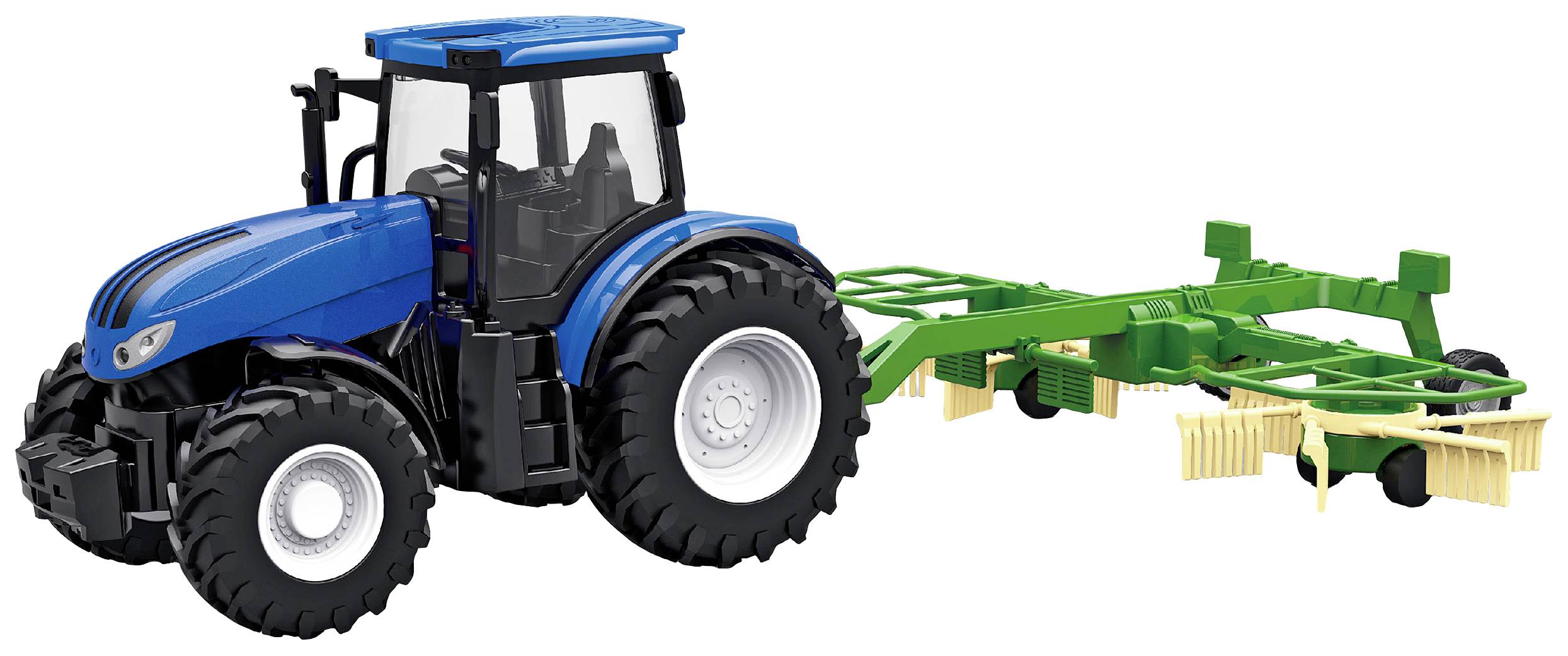 RC-traktor Jordbruksfordon Amewi Traktor mit Kreiselschwader RtR
