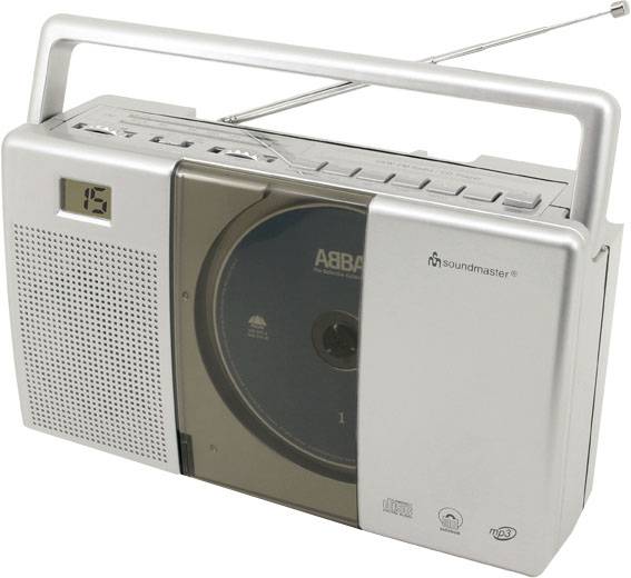 soundmaster RCD1185 CD-radio FM CD Grå