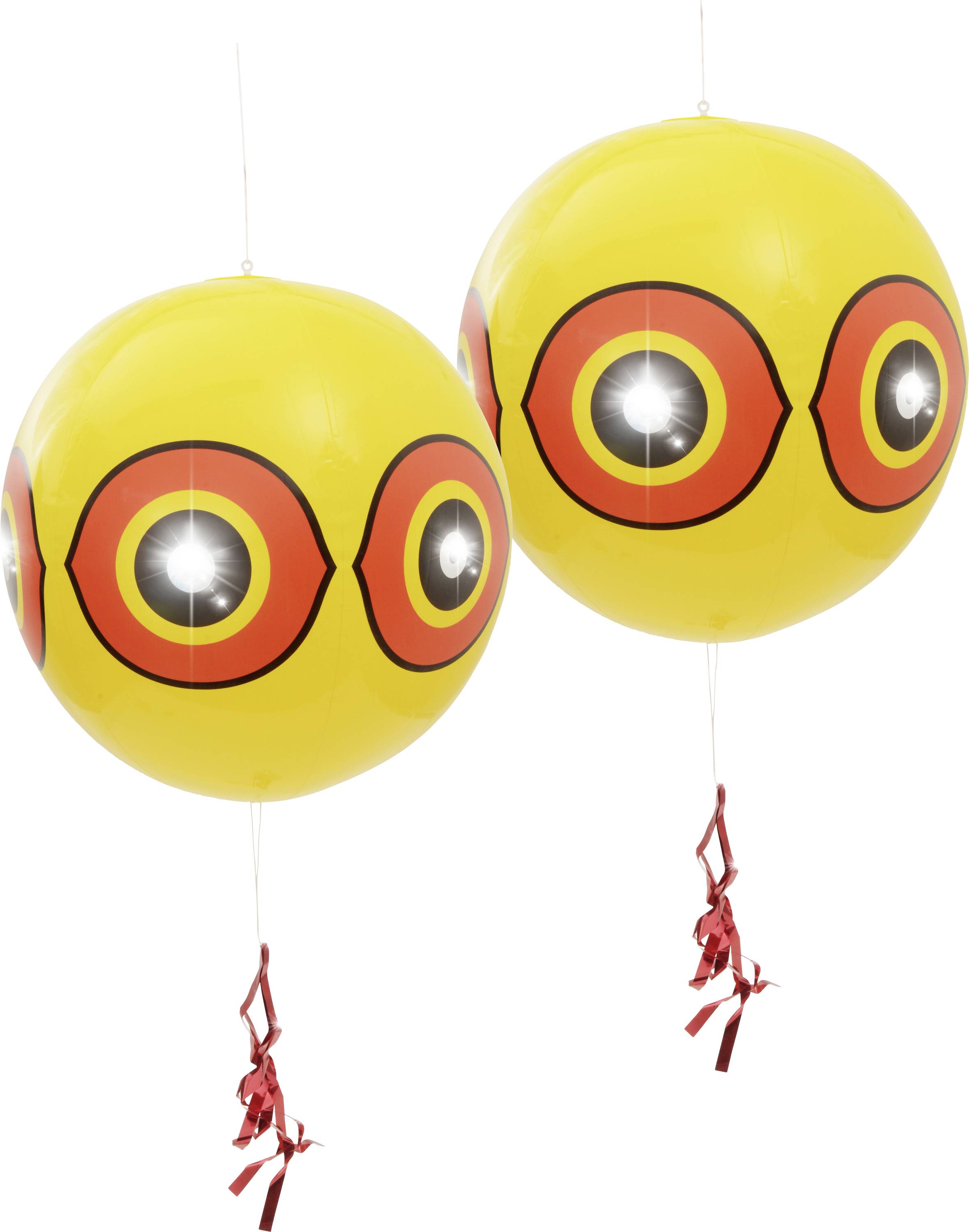 Gardigo Vogel-Reiher-Abwehr Ballon Fågelskrämma Funktionstyp Avskräckande Effektivt område 40 m² 2 st