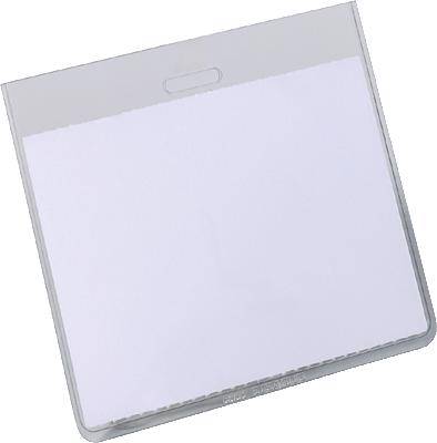 Durable namnskyltar utan klämma/8135-19 färglös stängd inneh. 20 st.