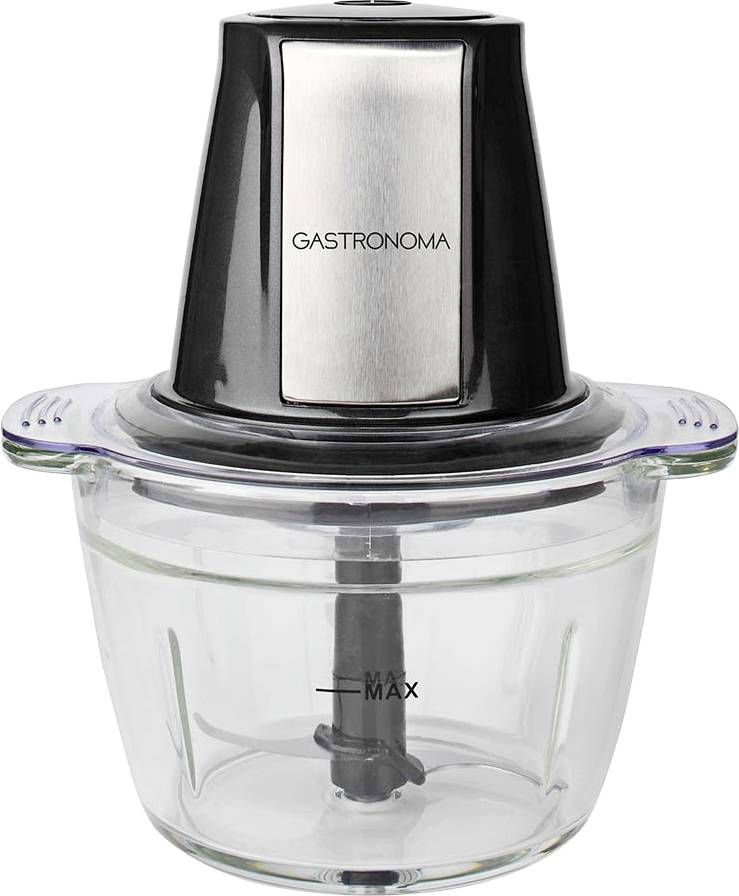 Gastronoma 18210101 Matberedare 500 W Svart, Silver