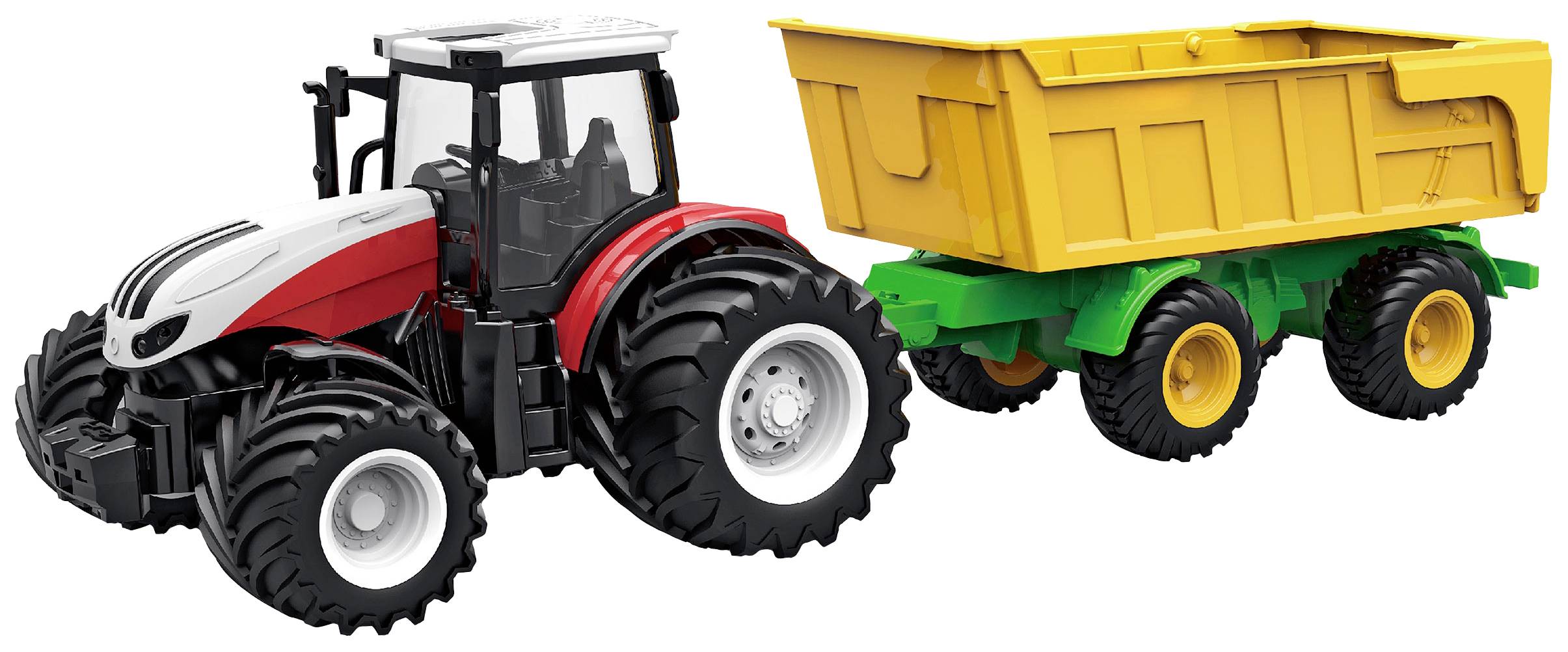 RC-traktor Jordbruksfordon Amewi Traktor mit Kippanhänger RtR