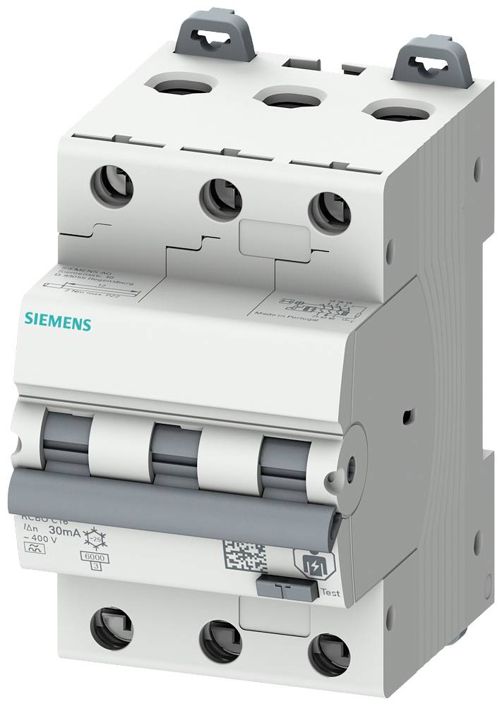 Siemens 5SU16366FP10 Jordfelsbrytare/Säkerhetsbrytare