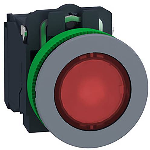 Schneider Electric XB5FW34G5C0 Belyst tryckknapp 1 st