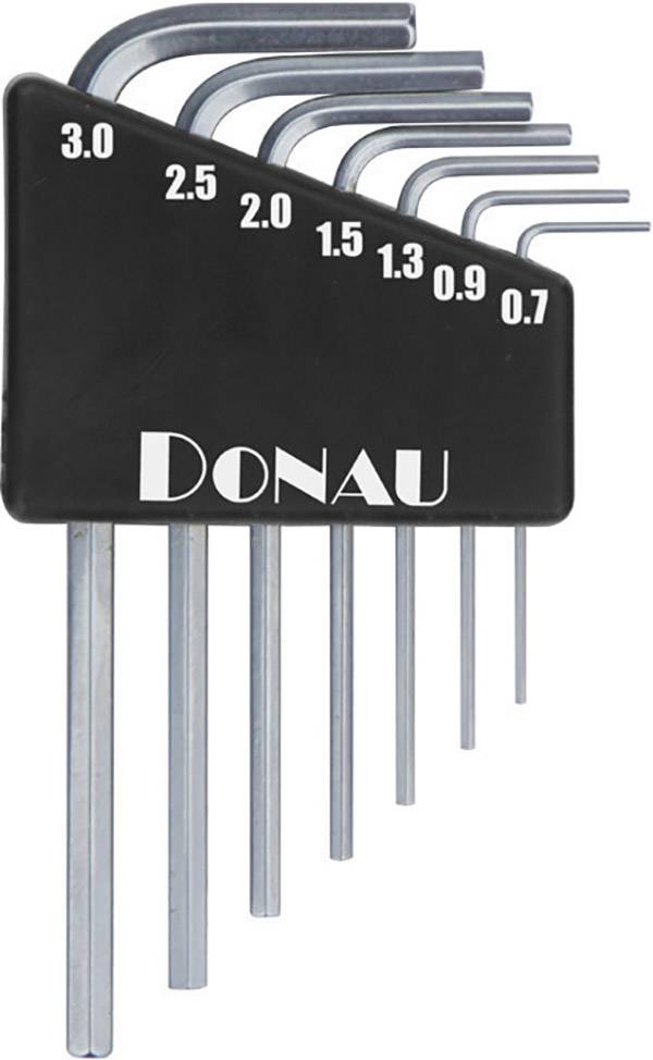 Donau Elektronik Sexkantnyckel, set 7 delar