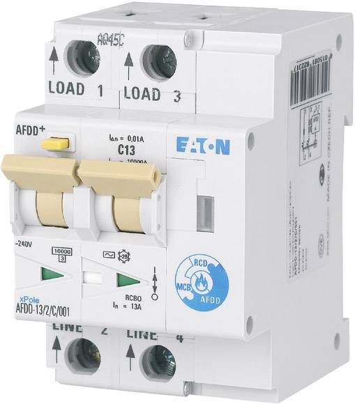 Eaton 187183 Ljusbågsskydd 2-polig 13 A 0.01 A 230 V/AC 1 st