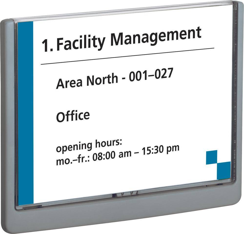 DURABLE CLICK SIGN A5/4866-37, 210 x 148,5 mm, grafit