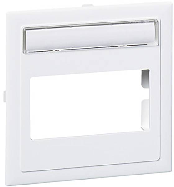 Schneider Electric 5970023 Infälld dosa Fronttäckning 1 st Vit