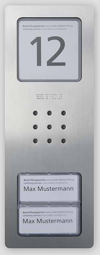 Siedle 210008749-00 Intercom Silver