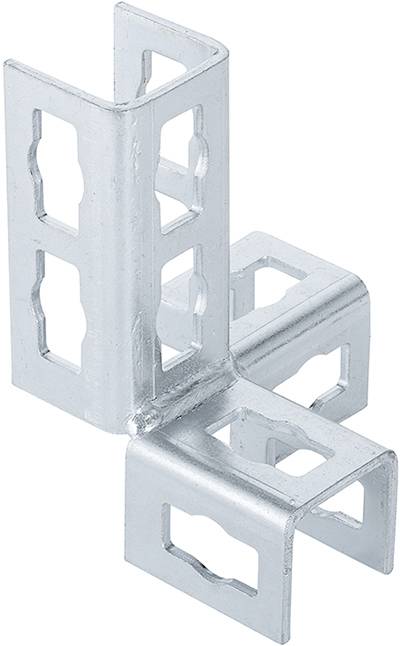 Fischer Anslutningselement Galvaniserat stål 535273 10 st
