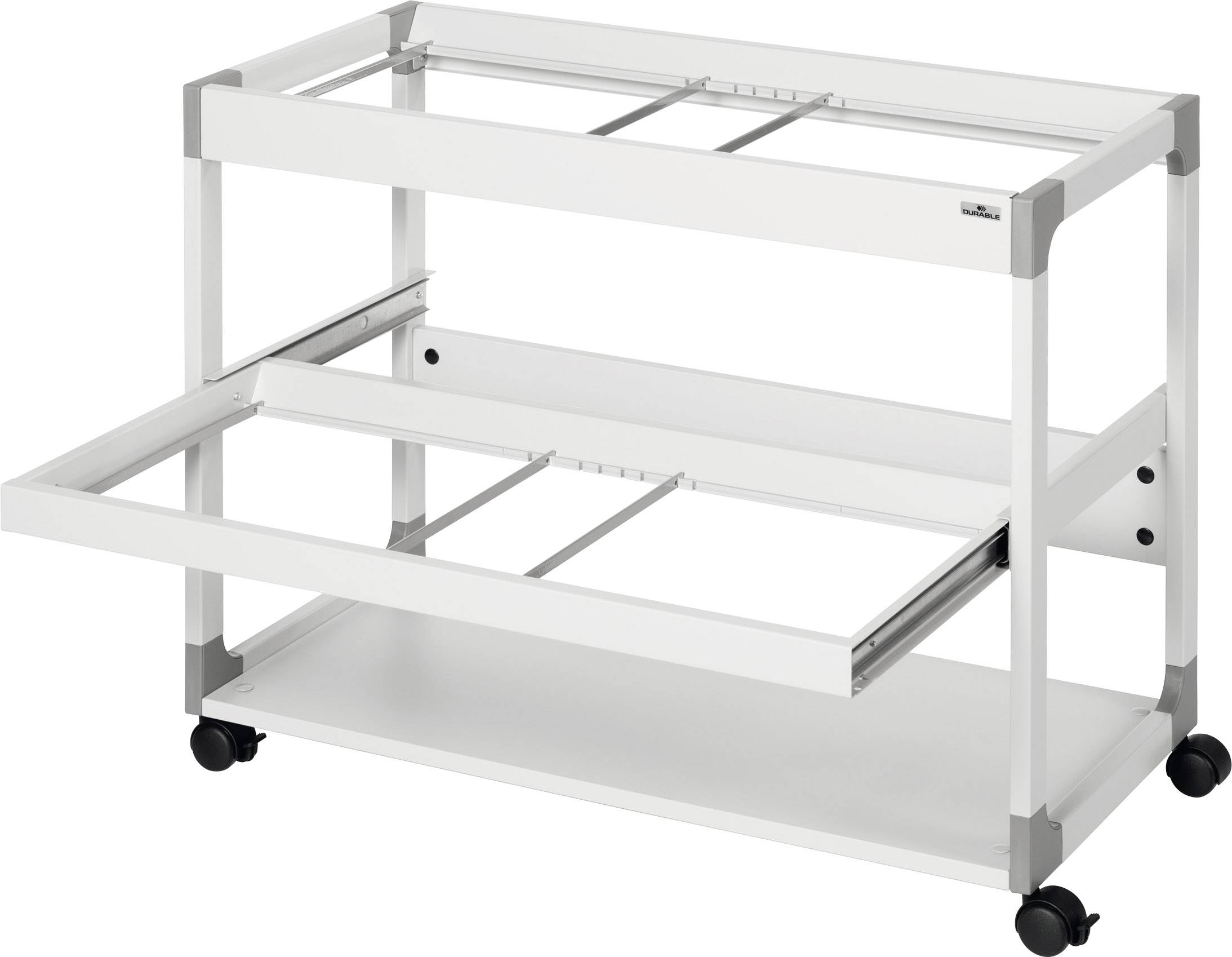 Durable Hängmappsvagn 379210 Grå 1 st