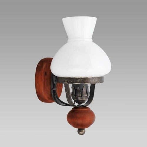 Vägglampa VICTORIA 1xE27/60W/230V gummiträd