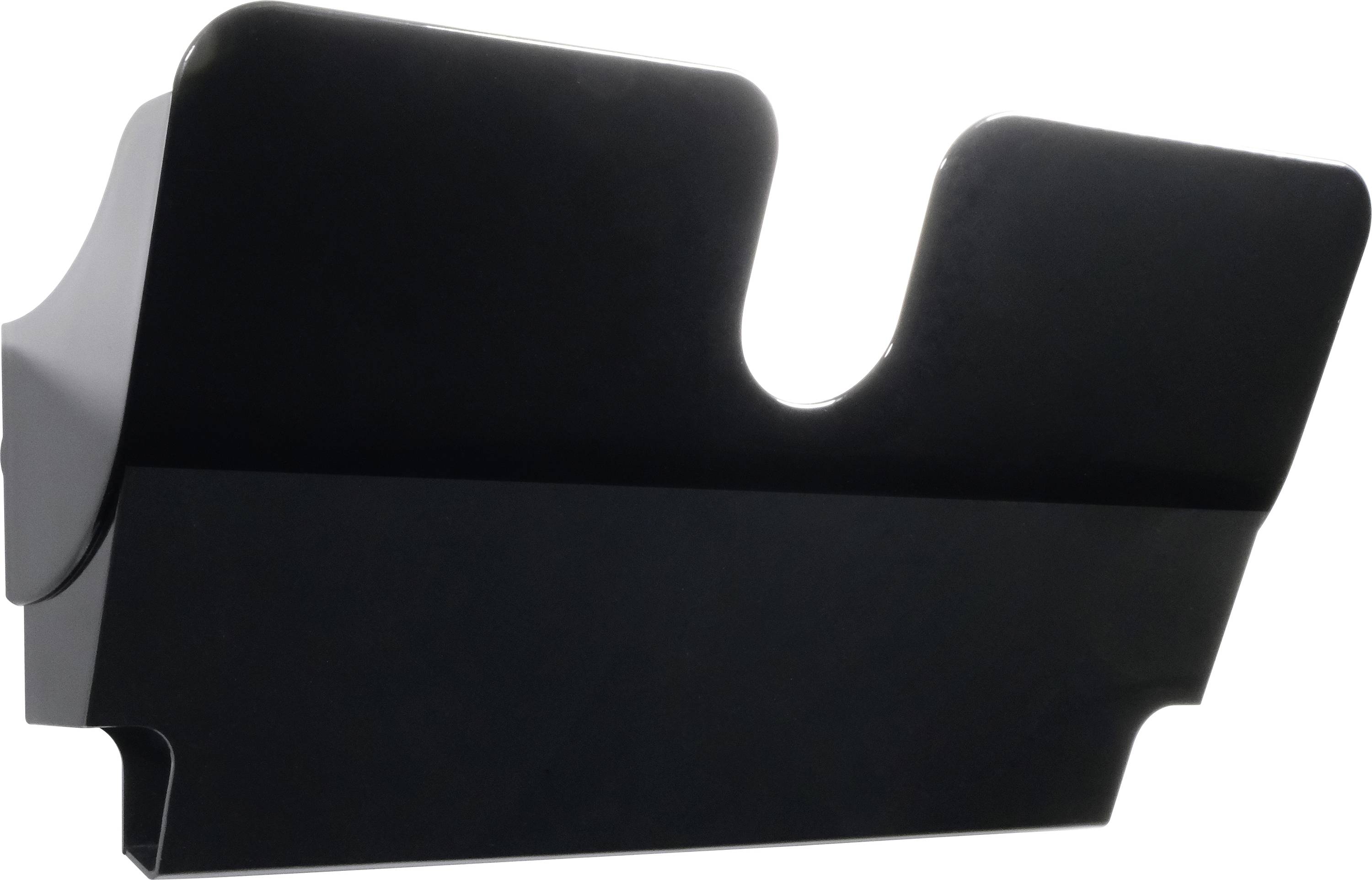 Durable Flexiplus 1709021060 Vägg-prospekthållare Svart DIN A4 tvärs Ytantal 1 1 st (B x H x D) 340 x 250 x 23 mm