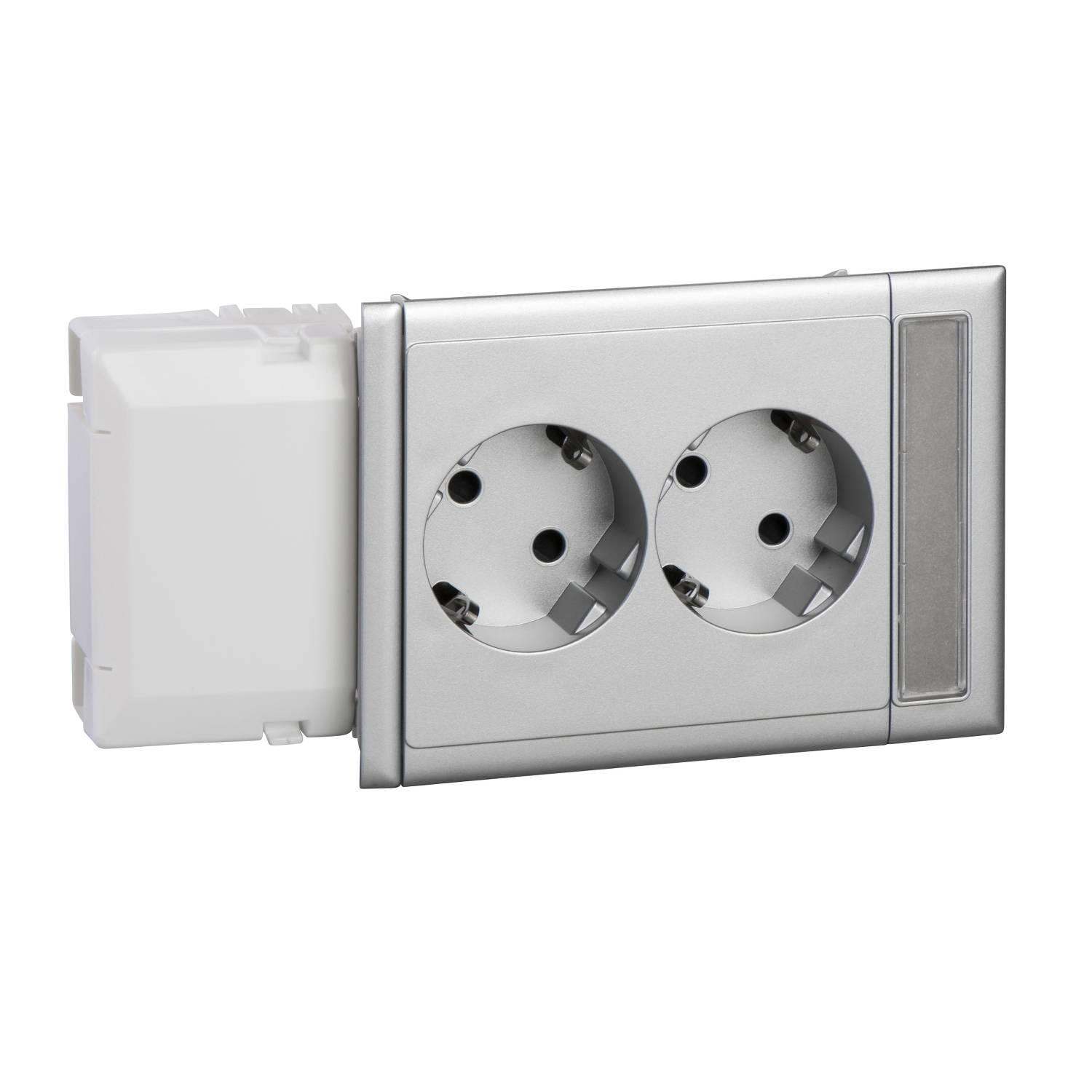 Schneider Electric 5940023 Infälld dosa Tvåvägs-uttag 1 st