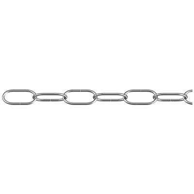 dörner + helmer 152301 Fickurskedja Nickel Stål förnicklad 50 m