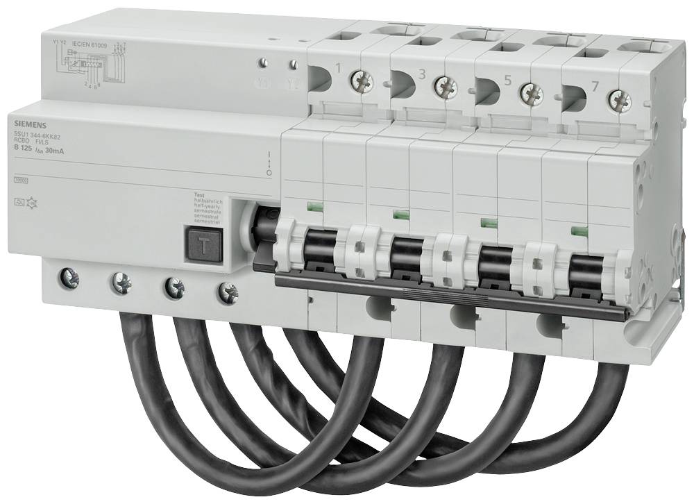 Siemens 5SU16447KK82 Brytare 125 A 0.3 A 400 V