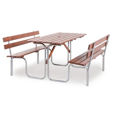 Eden Wood EW 0906-6150 Picknickbord 150 cm Brun