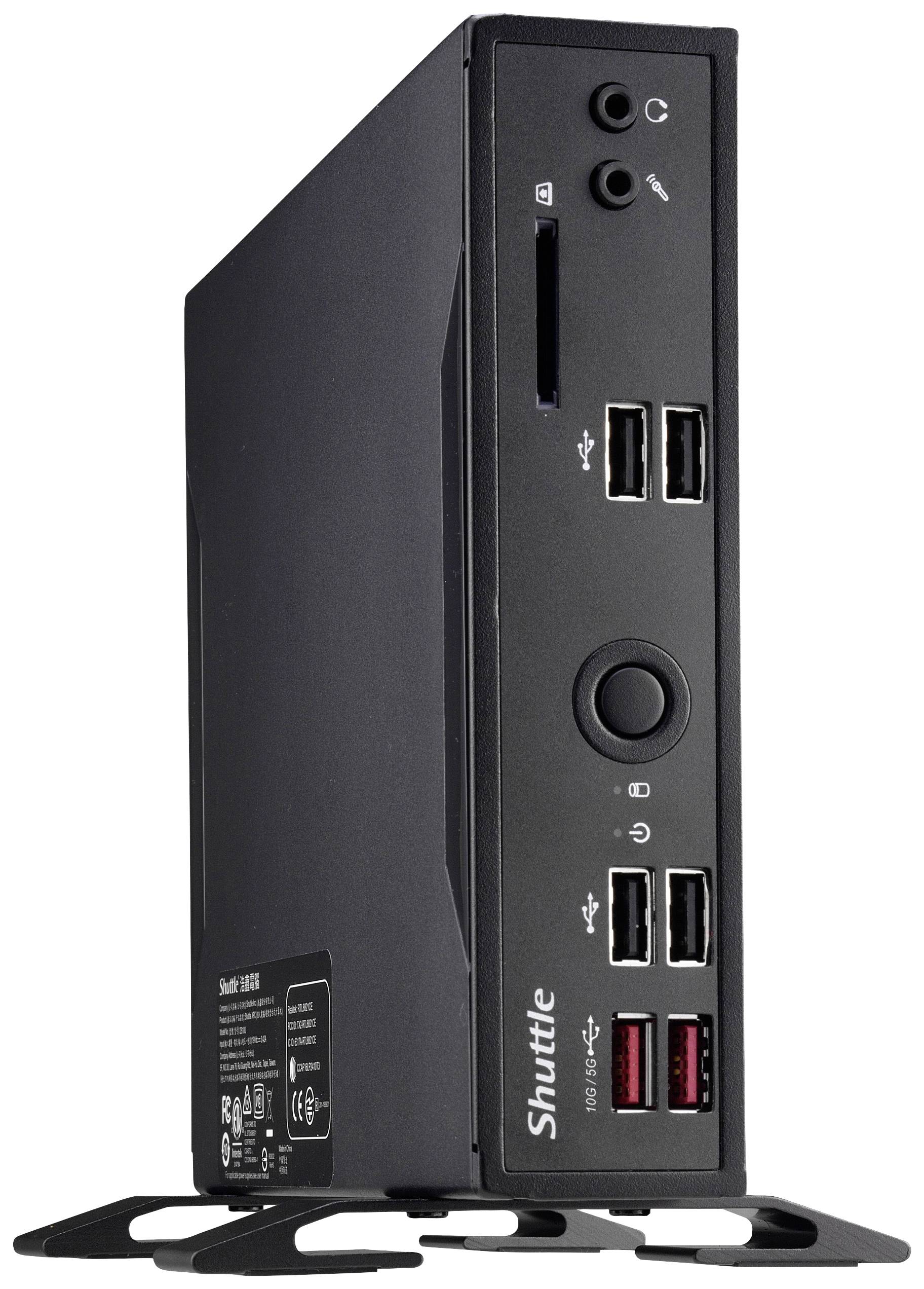 Shuttle Barebone XPC slim DS20U5V2 Intel® Core™ i5 i5-10210U 4.2 GHz Intel UHD-grafik DS20U5V2