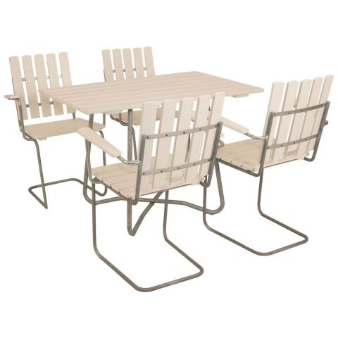 Eden Wood Amanda EW 4072-G50 Matgrupp bord, fåtöljer