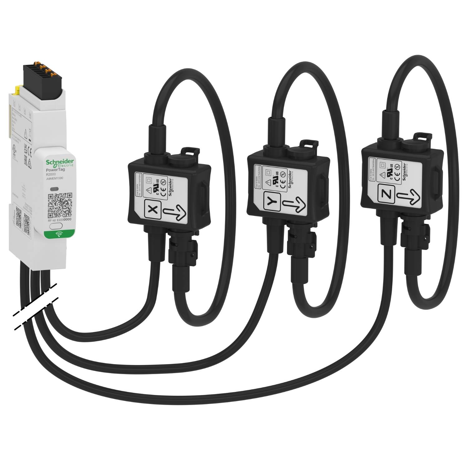Schneider Electric A9MEM1590 E-räknare 1 st