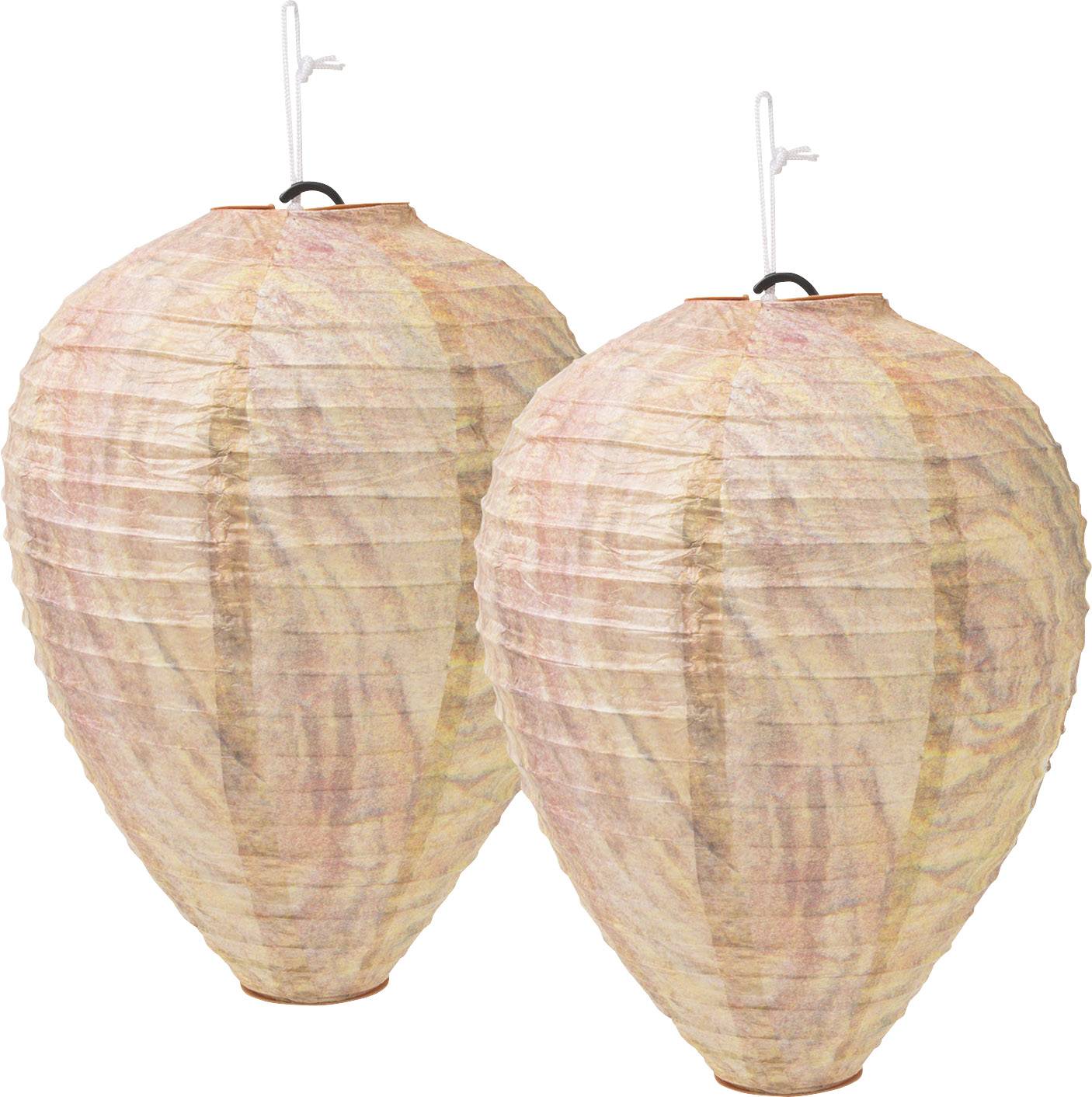 Gardigo Wespennest-Attrappe 2er-Set 666612 Getingbo-atrapp Avskräckande (Ø x H) 200 mm x 280 mm 2 st