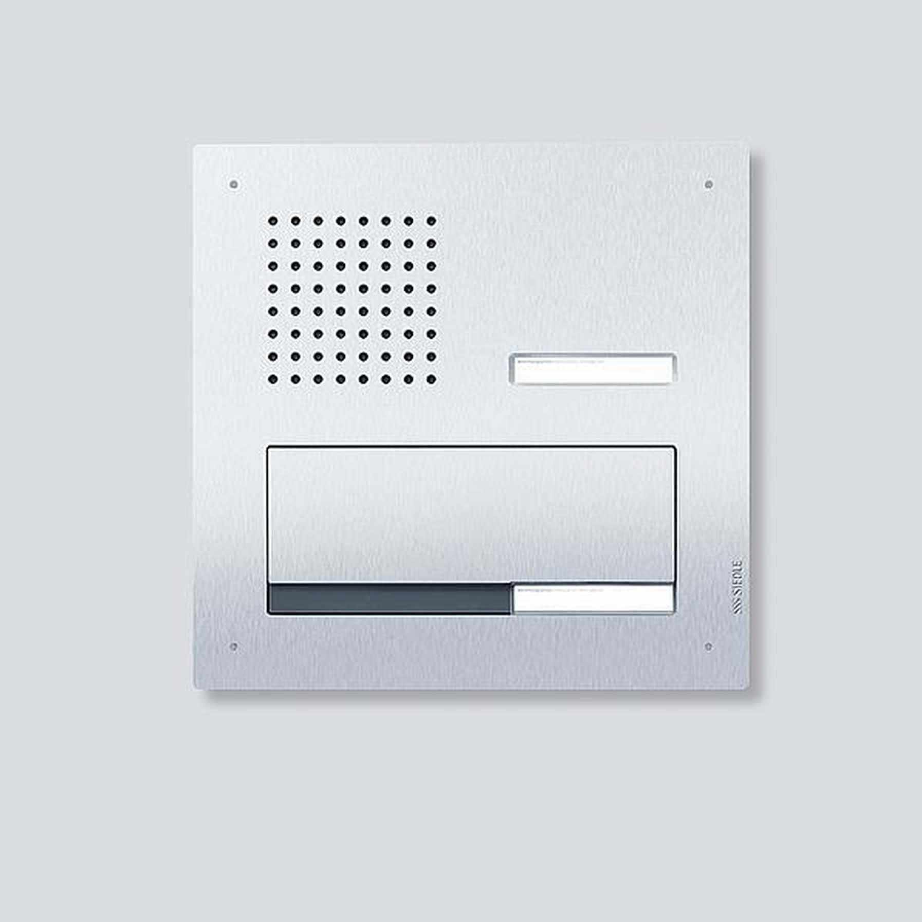 Siedle 210007717-00 F CL BD2A 01 B-0 Genomkastsystem för brevlådor Ickerostande stål Silver