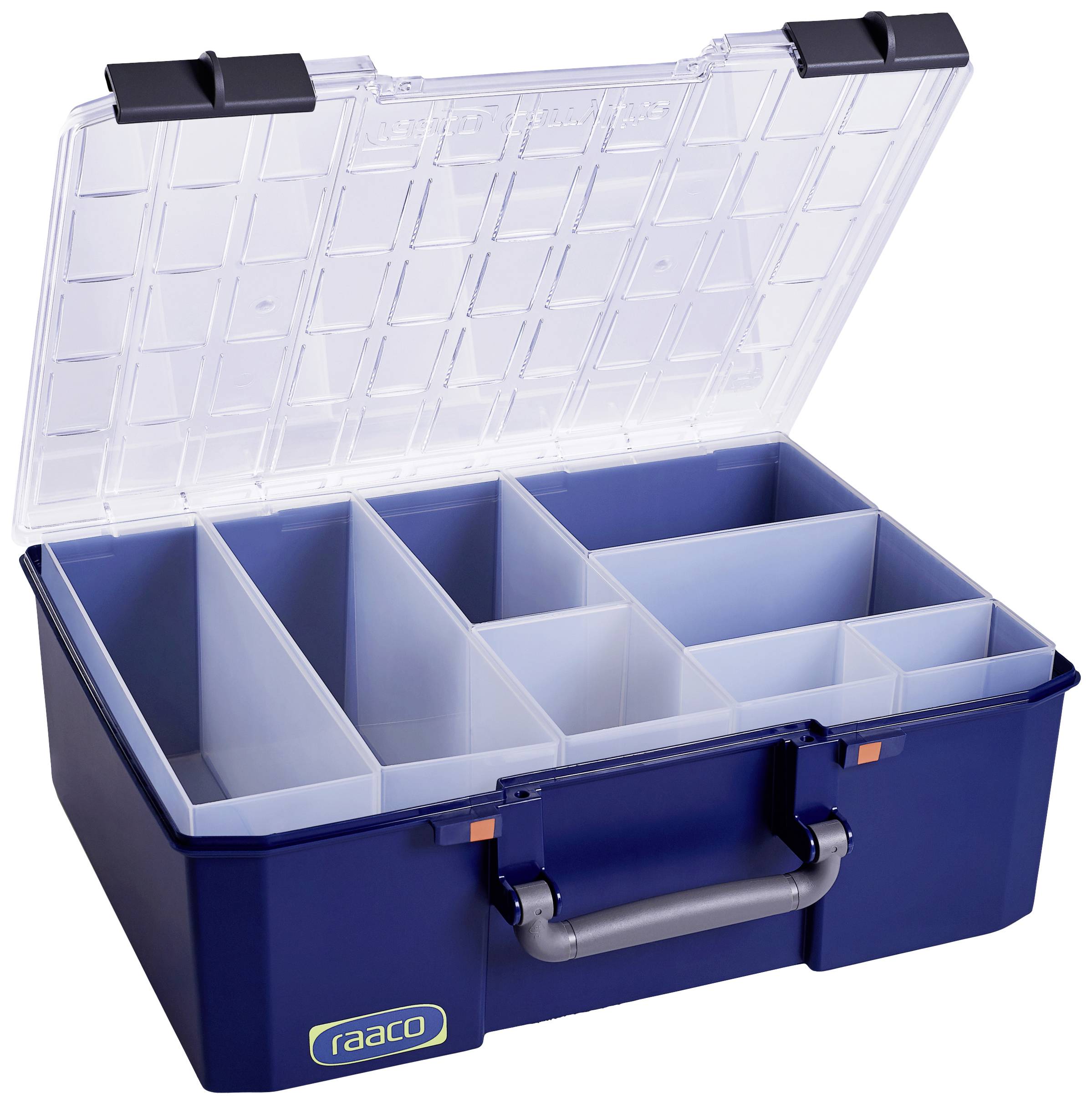 raaco CarryLite 150 5×10-8 Sortimentlåda (L x B x H) 330 x 413 x 147 mm Innehåll 1 st