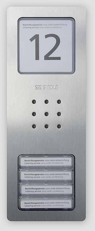 Siedle 210008750-00 Intercom Silver