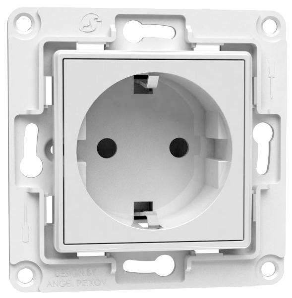 Shelly Shelly Wall Socket EU – white Vägguttag
