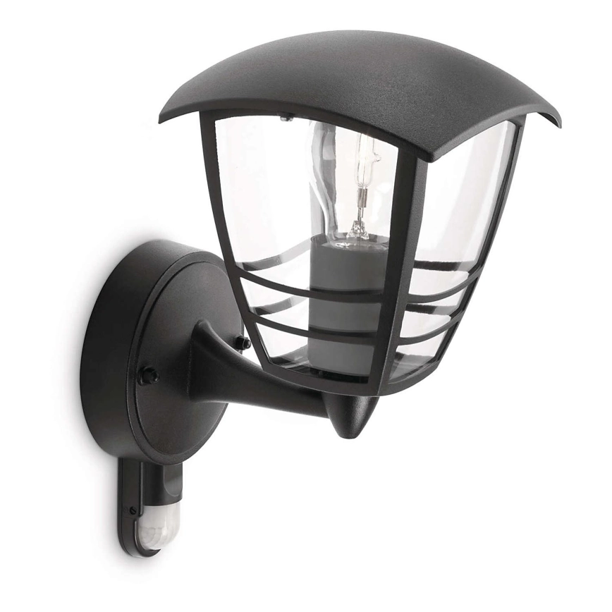Philips 15388/30/16 – Utomhus Väggbelysning med sensor CREED 1xE27/60W IP44