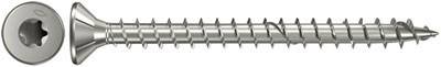 Fischer 657274 Sänkhuvudskruv 3.5 mm 30 mm Sexkkant galvaniskt förzinkad 200 st