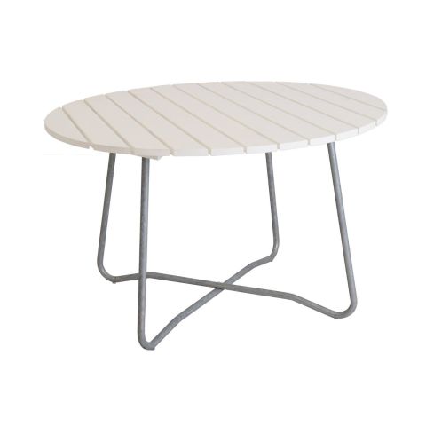 Eden Wood Amanda EW 4073-50 Cafébord vit Ø 120 cm