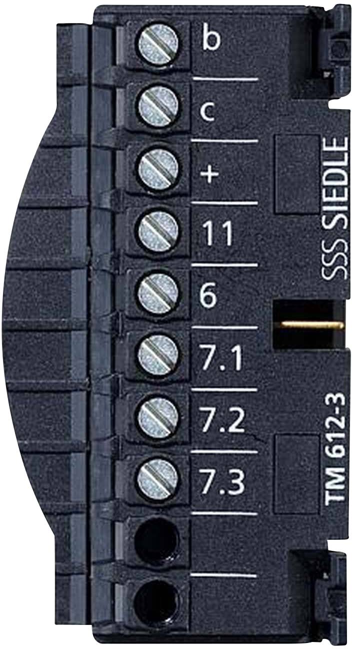 Siedle 210007296-00 Porttelefon-tillbehör Monteringstillbehör Svart