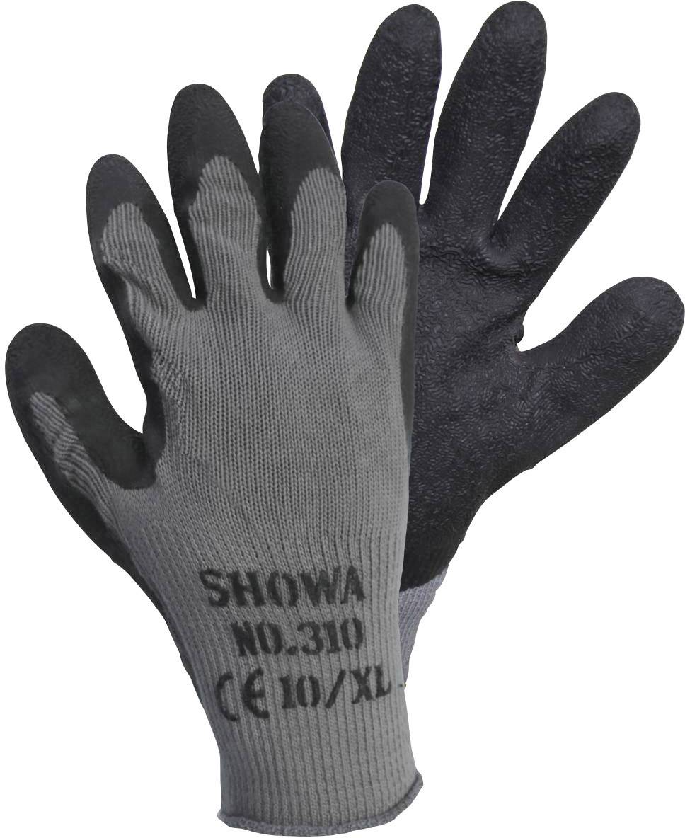 Showa Grip Black 14905-9 Bomull, Polyester Arbetshandske Storlek (handskar): 9, L CAT II 1 par