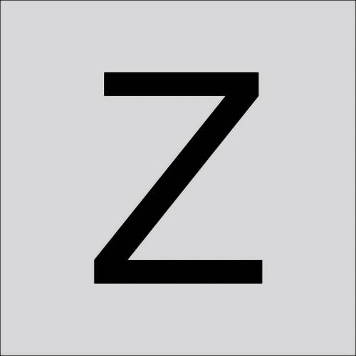 RZB 99223.013.Z Bokstaven ”Z” stor 120 mm 1 st