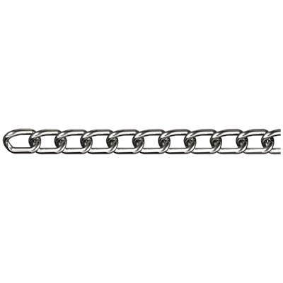 dörner + helmer 152112 Pansarkedja Nickel Stål förnicklad 20 m