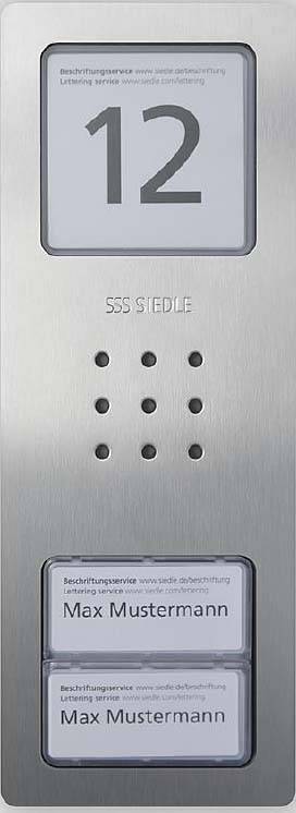 Siedle 210008752-00 Porttelefon-tillbehör Monteringstillbehör Silver