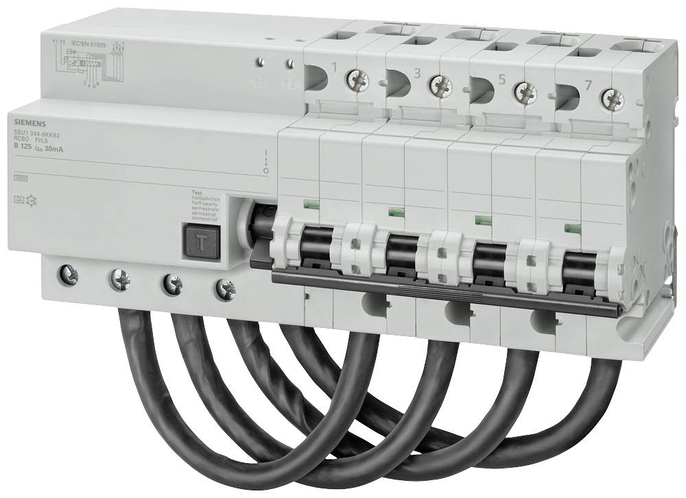 Siemens 5SU13446KK82 Brytare 125 A 0.03 A 400 V