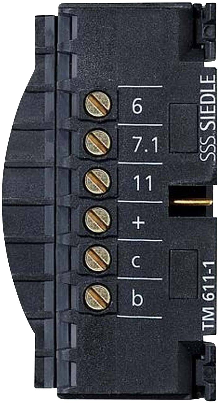 Siedle 210007291-00 Porttelefon-tillbehör Monteringstillbehör Svart