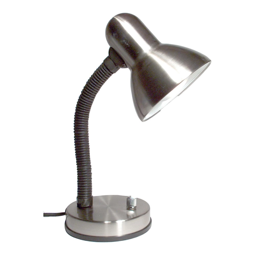 Dimmbar bordslampa KADET–S 1xE27/40W/230V matt krom