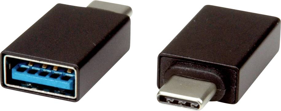 Roline USB 2.0 Adapter [1x USB-C® hane – 1x USB] 0 mm