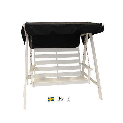 Eden Wood Mellby EW 0952-5 Hammock 2-sits Vit