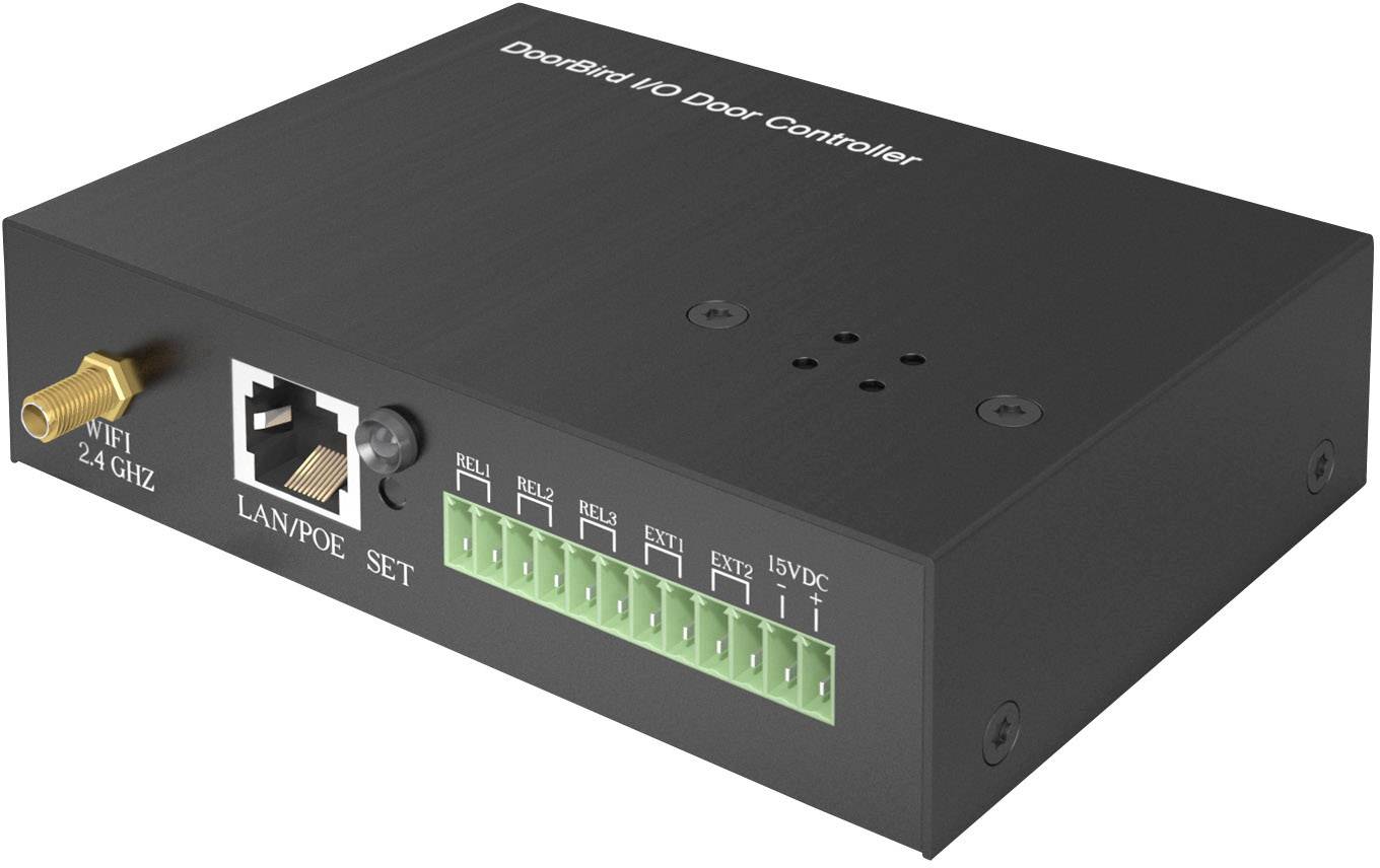 DoorBird A1081 Porttelefon-tillbehör WiFi, LAN Kontroll Svart